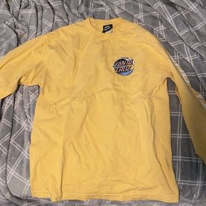 yellow santa cruz long sleeve